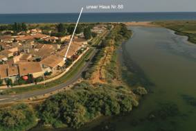 Lagune bei Portiragnes Plage