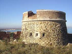 Wachturm am Mittelmeer