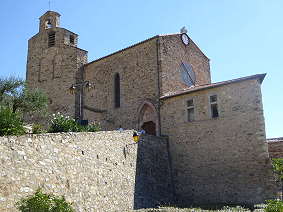 Roquebrun Kirche