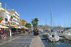 Promenade in Frankreich
