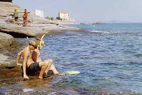 Schnorcheln imMittelmeer