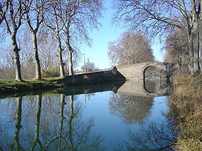 Brcke bei Portiragnes Plage