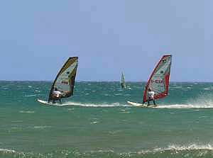 Surfer in Portiragnes Plage